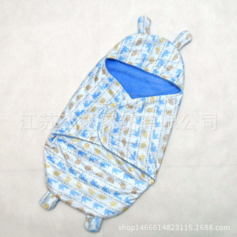 嬰兒大襁褓 絨毯襁褓 抱毯 睡袋 嬰兒用品 嬰兒睡袋保暖 商傢主營工廠,批發,進口,代購