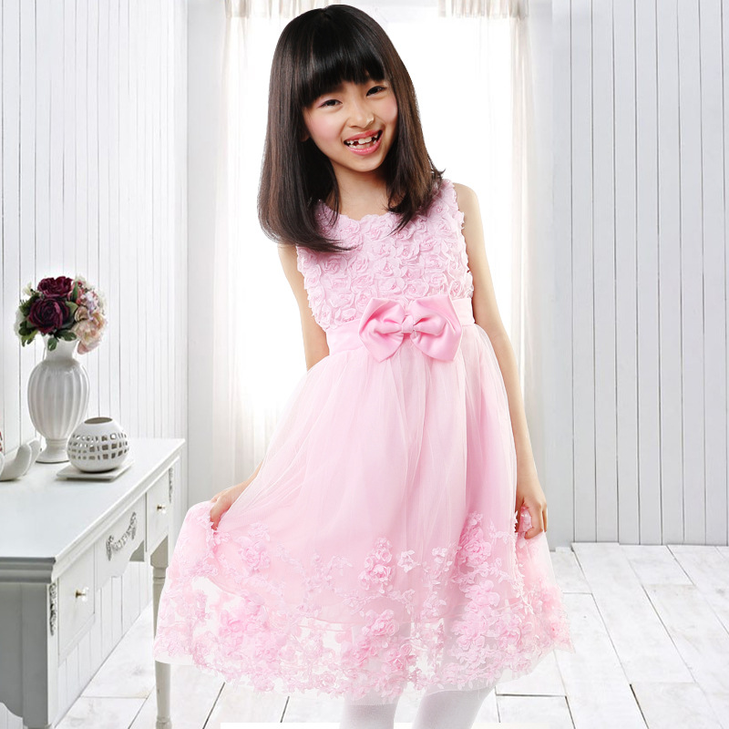 韓國童裝連衣裙一件代發 兒童公主風女童裙子夏 批發精品童裝6320批發・進口・工廠・代買・代購