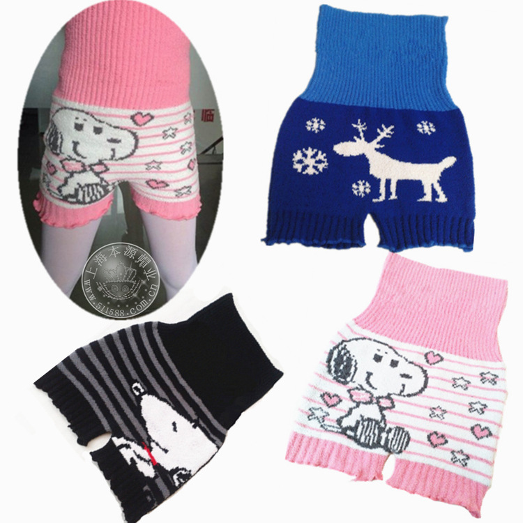 韓國兒童高腰護肚褲寶寶睡衣加厚保暖褲防踢被子嬰兒護肚護臍帶工廠,批發,進口,代購