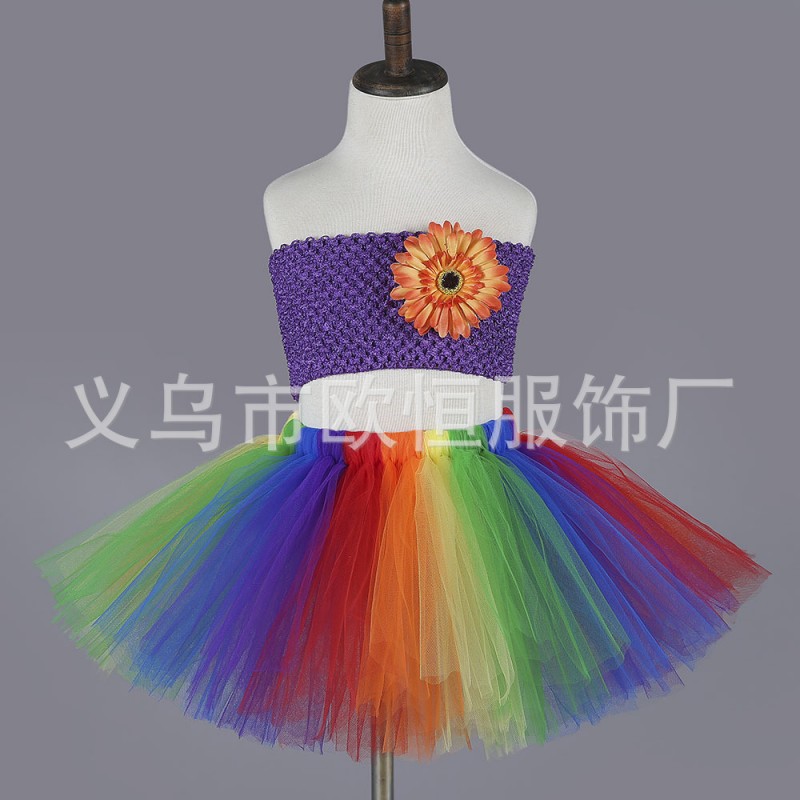 歐美速賣通新品童裙外貿童裝裙子女童半身裙兒童蓬蓬裙tutu skirt工廠,批發,進口,代購