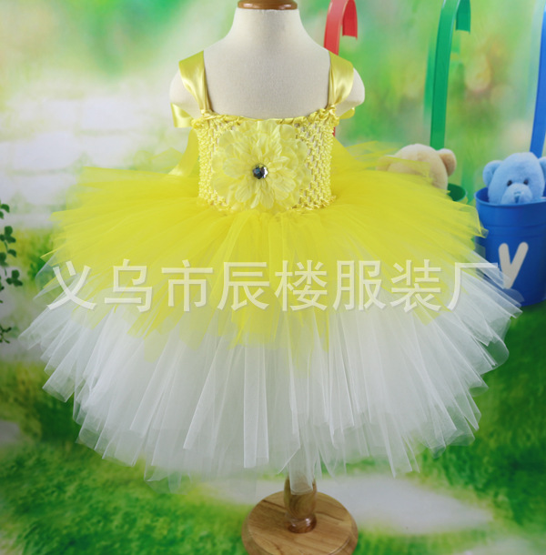 外貿廠傢 女童蓬蓬裙 手工紗裙TUTU pettiskirt COSPLAY表演裙工廠,批發,進口,代購