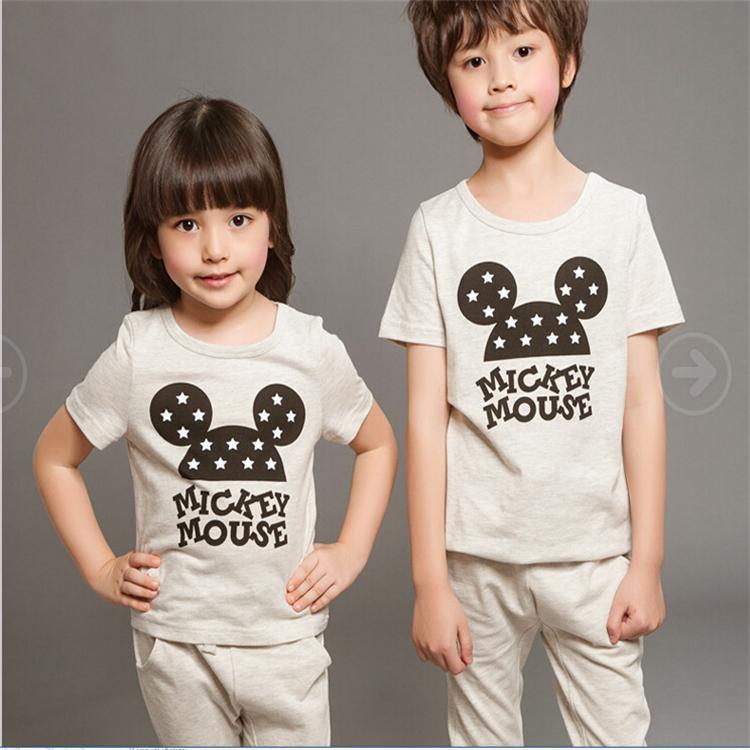 夏季童套裝兒童短袖套裝韓版中小童兩件套 童裝一件待發廠傢直銷批發・進口・工廠・代買・代購
