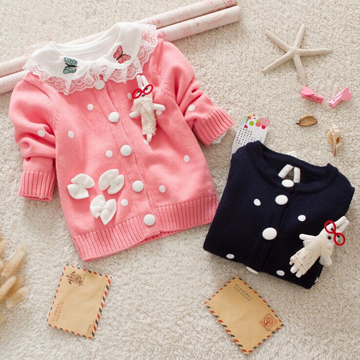 童裝一件代發2015春秋季新款A468韓版女兒童寶寶可愛小兔子針織衫批發・進口・工廠・代買・代購