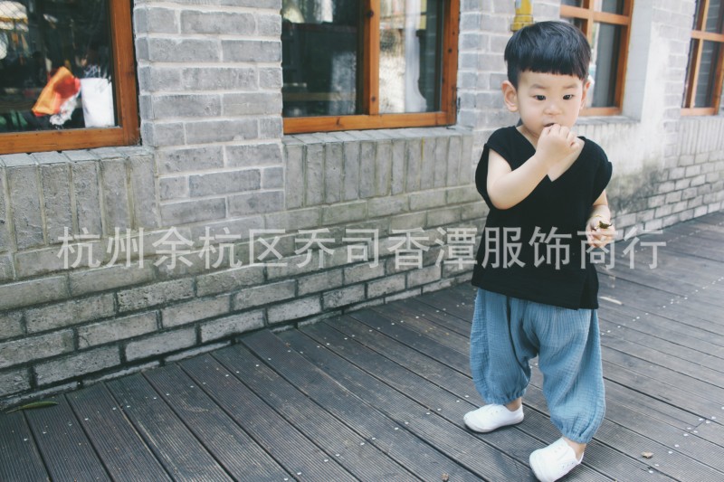 16韓國代購 夏季兒童寬松背心 寶寶無袖襯衫 V馬甲批發・進口・工廠・代買・代購