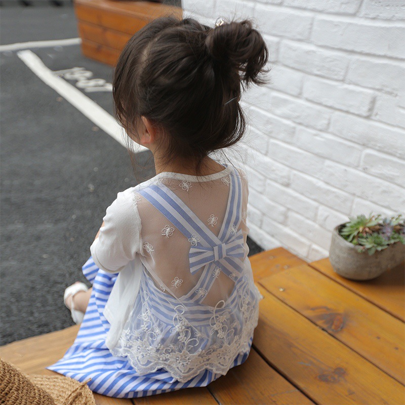 2016韓版新款夏裝女童寶寶蕾絲網紗防曬衣薄款開衫空調衫一件代發批發・進口・工廠・代買・代購