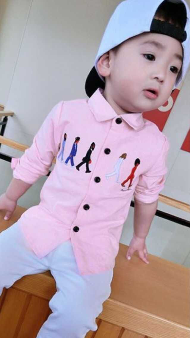一件代發 2016春季新款韓版兒童長袖襯衫  印花休閒寶寶打底襯衣批發・進口・工廠・代買・代購