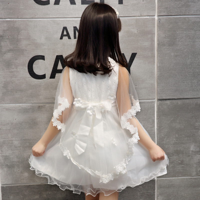 女童連衣裙夏裝2016新款韓版中大童禮服表演蓬蓬公主裙工廠,批發,進口,代購