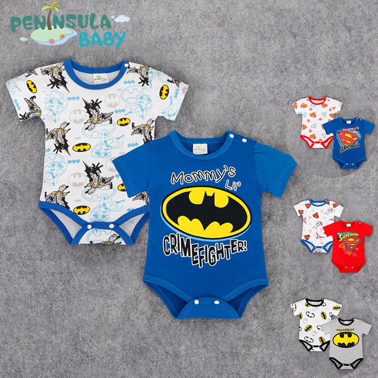 Peninsula Baby16夏款寶寶超人短袖三角包屁衣哈衣嬰兒服裝包臀衣批發・進口・工廠・代買・代購