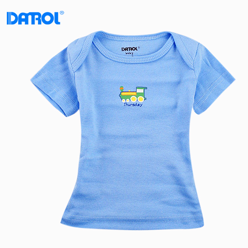 丹勞爾/DANROL 新生兒短袖T恤 寶寶星期T恤禮盒七件裝 DR0054工廠,批發,進口,代購