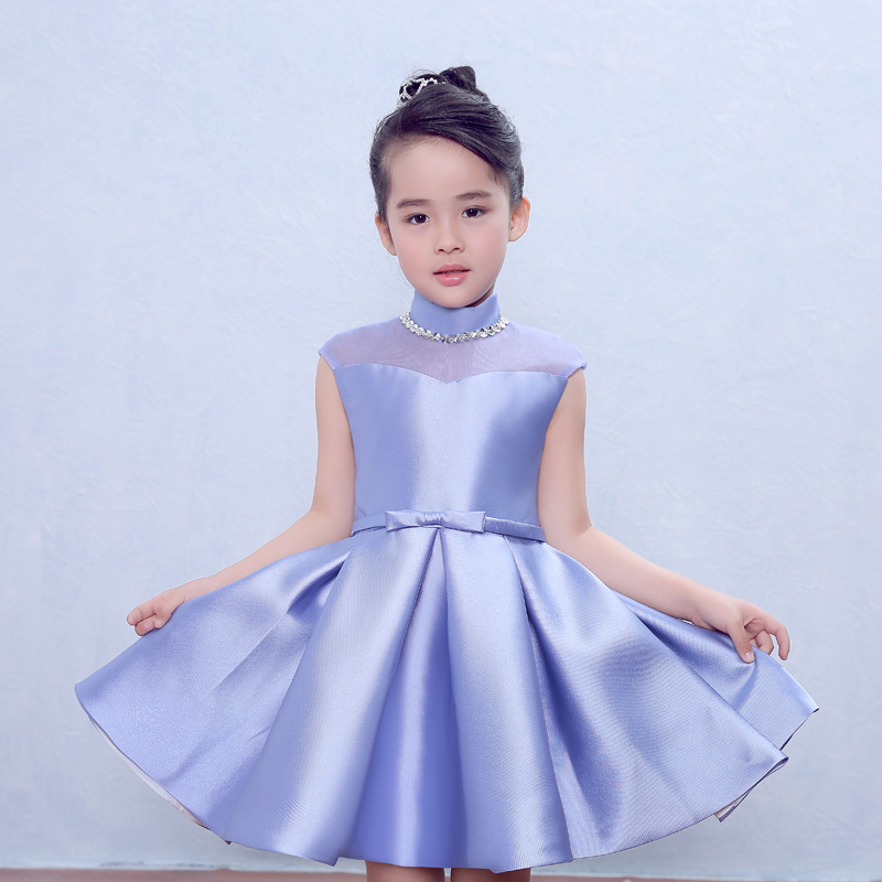 2016年新款春秋高檔兒童禮服女童公主裙六一兒童學校演出服工廠,批發,進口,代購
