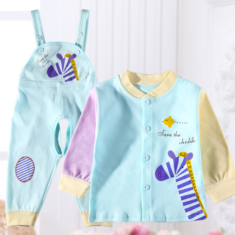 寶寶春季新款內衣套裝 寶寶背帶褲兩件套工廠,批發,進口,代購
