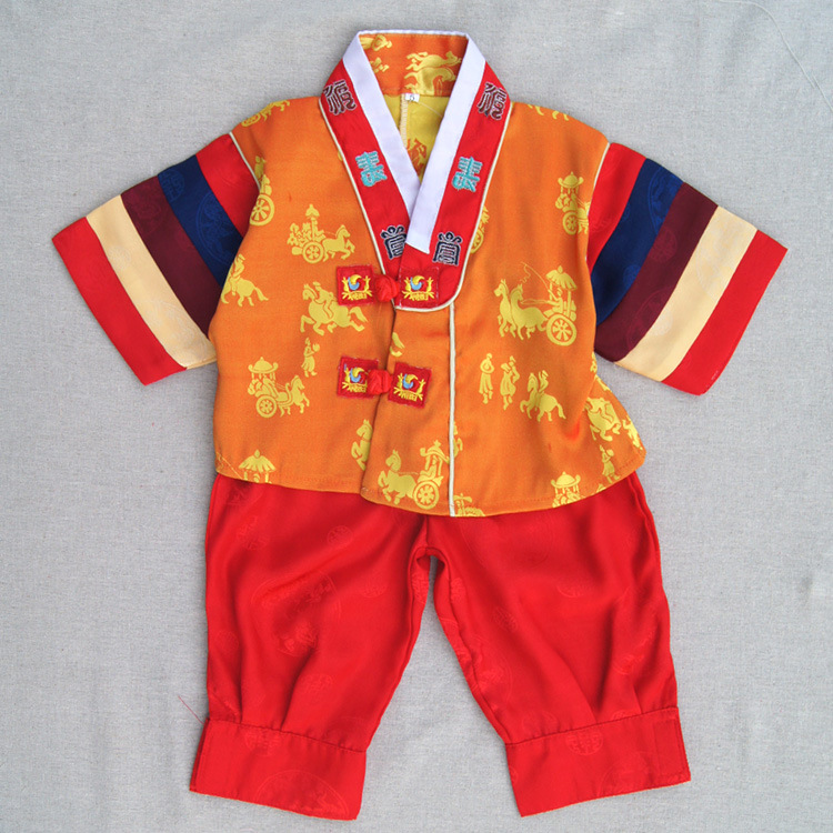 代發1-5歲秋季新品男童寶寶禮服兩件套3幼兒童節日喜慶典韓服套裝工廠,批發,進口,代購