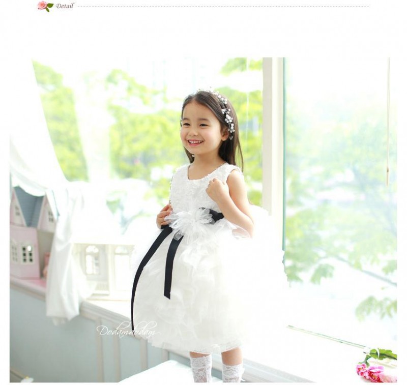 高檔 童裝 女童 韓版 公主裙 兒童 蓬蓬裙 蕾絲婚紗演出花童禮服批發・進口・工廠・代買・代購