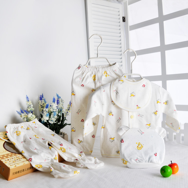 新品上市  嬰幼兒舒適柔軟服裝五件套 新生兒禮盒裝寶寶套熱賣批發・進口・工廠・代買・代購