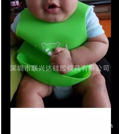 外貿爆款食品級矽膠口水兜  寶寶圍兜 幼兒吃飯圍兜 可貼牌工廠,批發,進口,代購