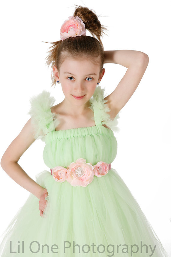 2014新款雙肩漂亮兒童禮服 公主娃娃裙花童裝 新娘結婚演出表演服工廠,批發,進口,代購