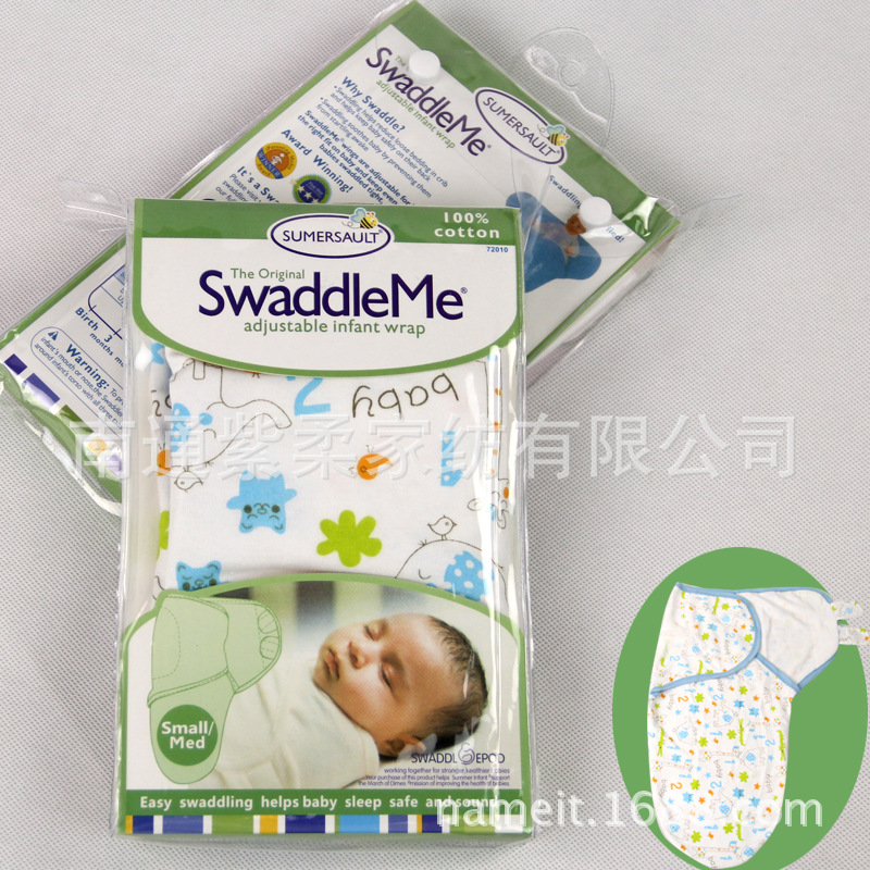 外貿swdleme新生兒襁褓 嬰兒寶寶純棉 新生兒全棉包被 嬰兒抱被工廠,批發,進口,代購