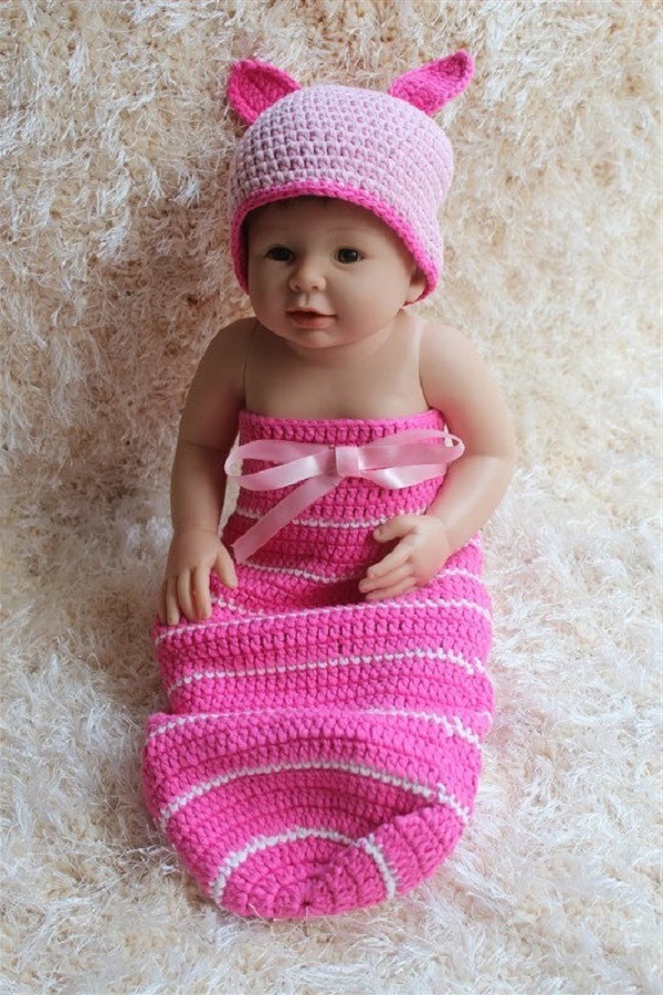 2016新款 兒童手工針織套裝 寶寶毛線帽 嬰幼兒影樓攝影 H352工廠,批發,進口,代購