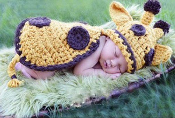 新品 小鹿造型寶寶手工毛線帽 兒童針織帽 嬰幼百日照攝影 H308工廠,批發,進口,代購