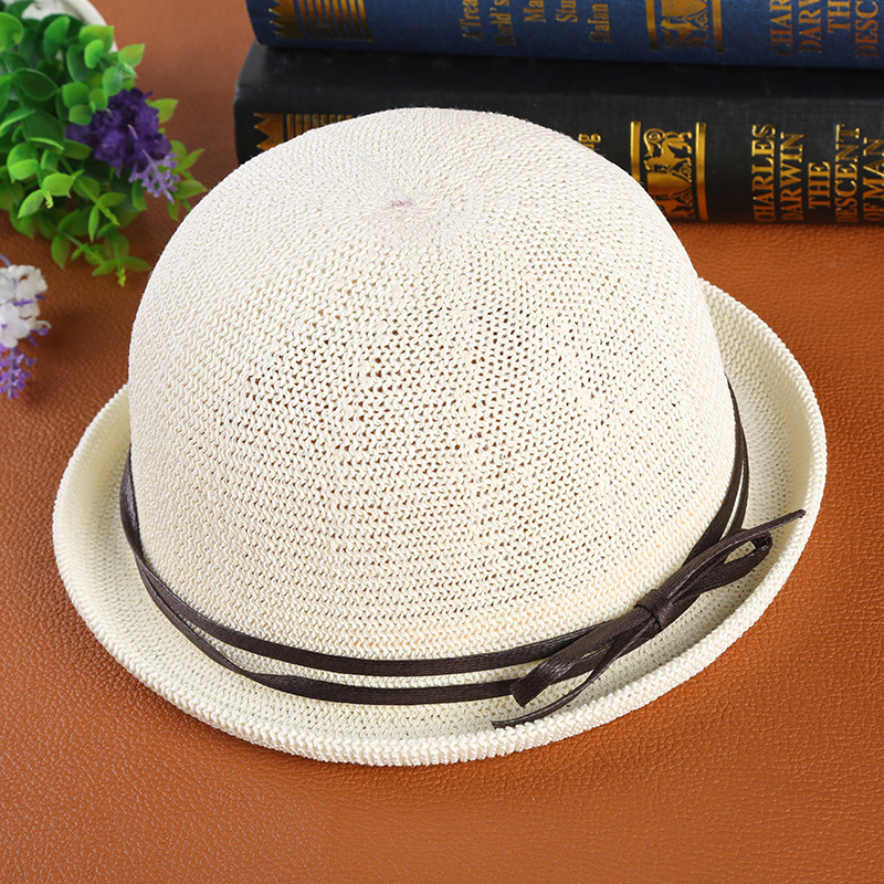 2016新品淘寶熱銷夏季兒童帽子遮陽帽蝴蝶結帽子沙灘帽 一件代發工廠,批發,進口,代購