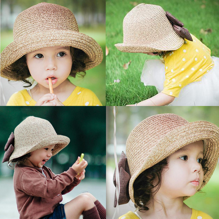 2016韓版夏季新款兒童漁夫帽子 寶寶戶外防曬沙灘遮陽帽親子帽工廠,批發,進口,代購
