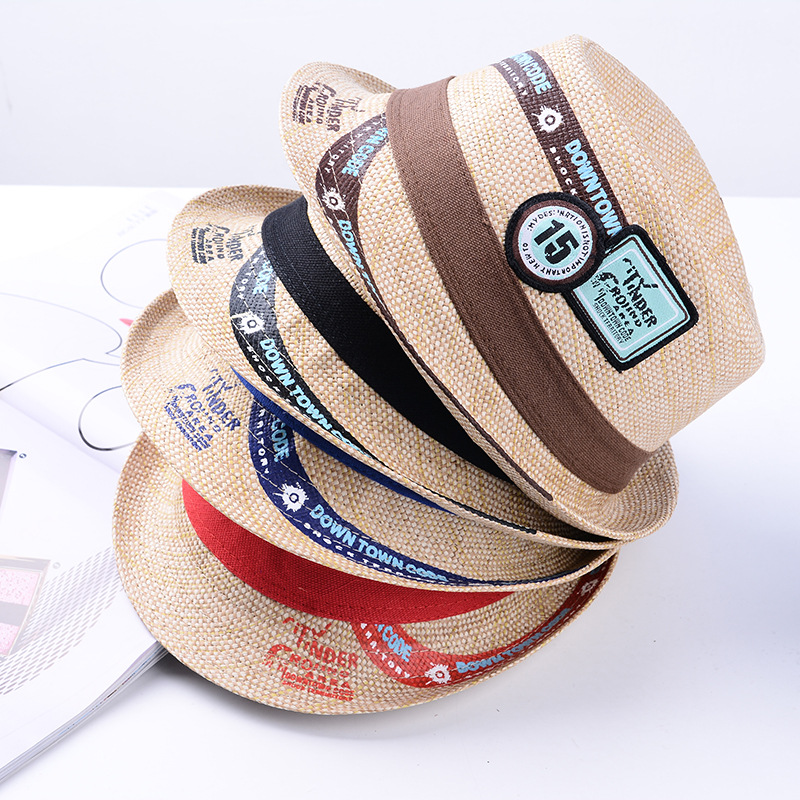2016新品夏季兒童帽子遮陽帽圓頂帽子沙灘帽淘寶熱銷工廠,批發,進口,代購