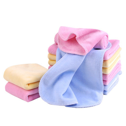 嬰兒天鵝絨毛巾口水巾寶寶新生兒喂奶小方巾洗臉巾手絹工廠,批發,進口,代購