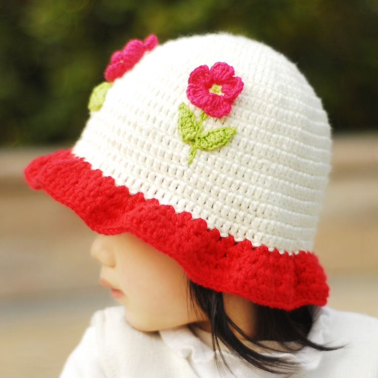 2016新款親子可愛嬰幼兒帽子 兒童純棉手工編織帽 1-4歲寶寶帽子批發・進口・工廠・代買・代購
