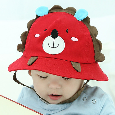 2016天意熊 新款小熊盆帽男女童盆帽 兒童帽 嬰兒帽 遮陽帽1-2歲批發・進口・工廠・代買・代購