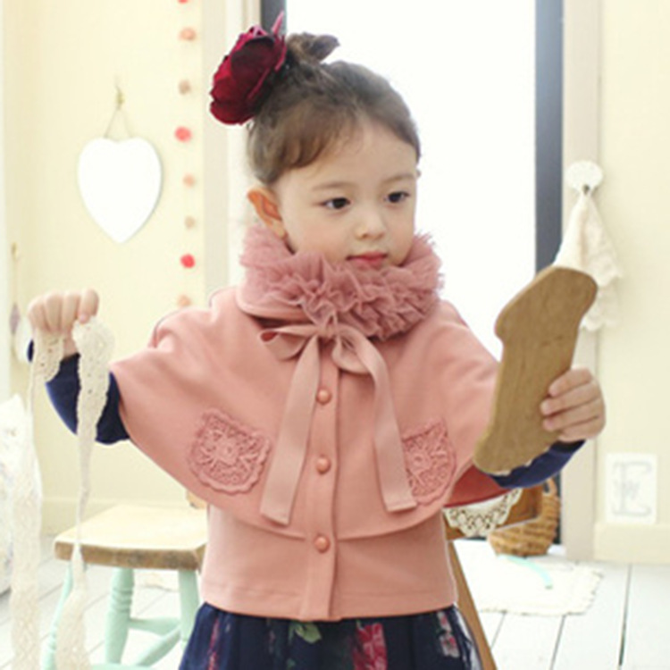 韓國童裝女童秋冬裝網紗圍巾圍脖公主風女寶寶保暖優質圍巾批發・進口・工廠・代買・代購