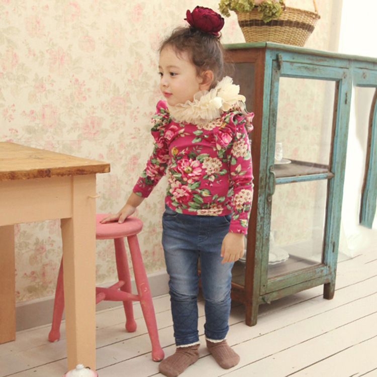 韓國童裝女童秋冬裝網紗圍巾圍脖公主風女寶寶保暖圍巾QDbaby批發・進口・工廠・代買・代購