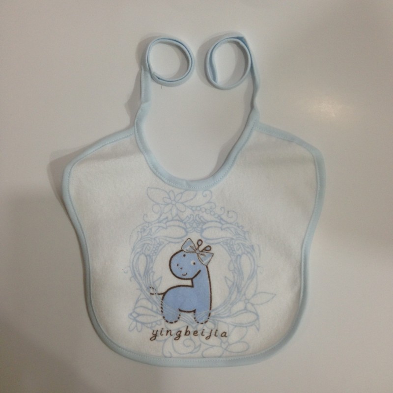 嬰兒純棉卡通防水圍嘴 寶寶圍兜圍脖喂奶巾口水巾（每包2個裝）批發・進口・工廠・代買・代購