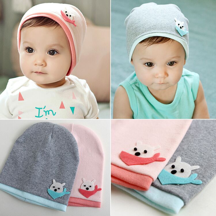 2016春季新款兒童套頭帽 新生兒帽 寶寶帽 嬰兒卡通帽0-3歲寶寶批發・進口・工廠・代買・代購