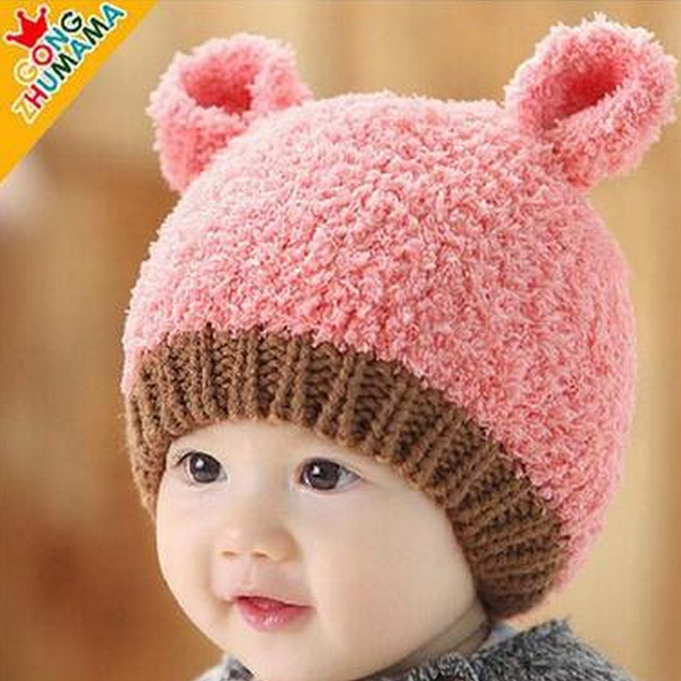 2016韓國秋冬嬰兒套頭帽寶寶帽子男女童冬季兒童帽子小孩保暖胎帽批發・進口・工廠・代買・代購