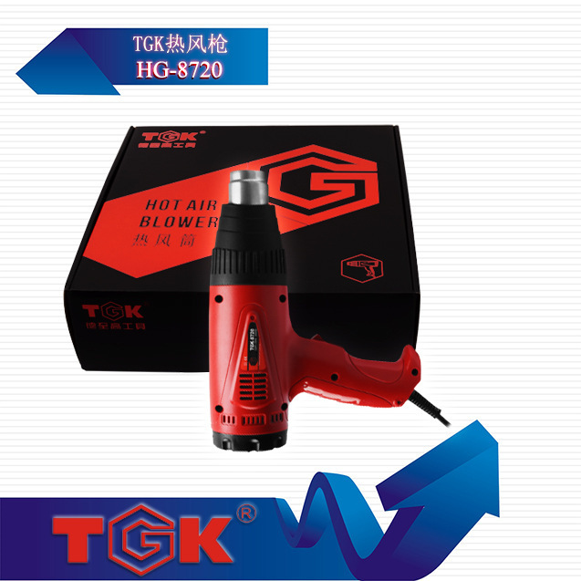 TGK熱風筒hg-8720工業級熱風槍 2000W TGK熱風槍 廠傢直銷熱風槍工廠,批發,進口,代購