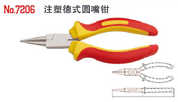 天津橋防CNFB絕緣註塑德式圓嘴鉗工廠,批發,進口,代購