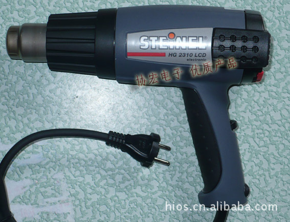 德國STEINEL司登利HG-2310lcd 數顯防震手柄熱風槍/2300W熱風筒工廠,批發,進口,代購