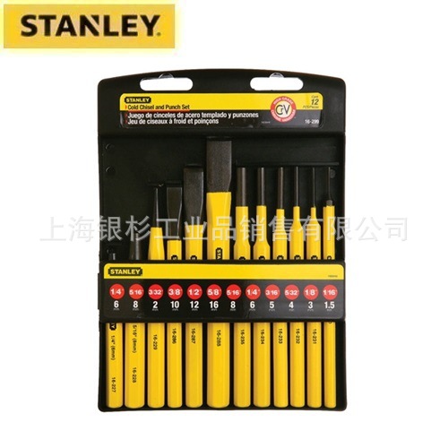 史丹利STANLEY 12件套沖鑿 16-299-23 正品低價含稅包郵工廠,批發,進口,代購