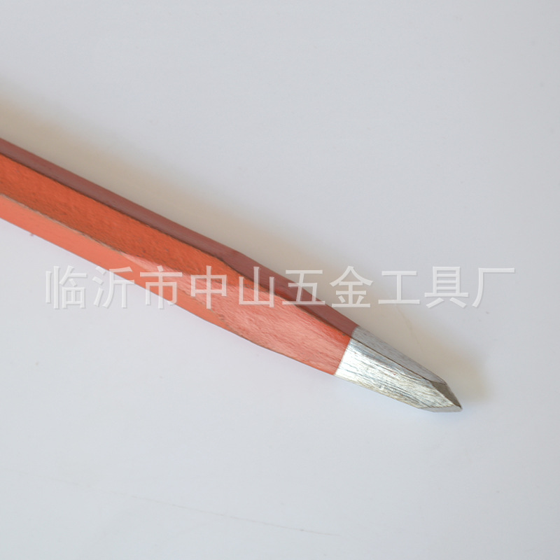 批量生產 紅色手柄六角石工鑿 起釘器石工鑿工廠,批發,進口,代購