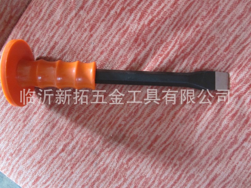 石工鑿,圓形膠套石工鑿,鋼鑿，COLD CHISEL WITH RUBBER HANDLE工廠,批發,進口,代購