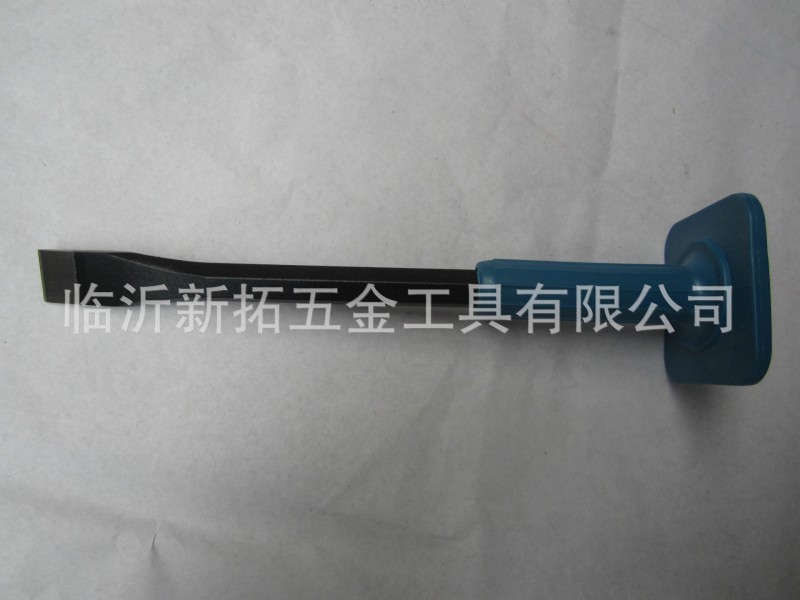 藍色膠套石工鑿,鋼鑿,石工鑿,COLD CHISEL WITH RUBBER HANDLE工廠,批發,進口,代購