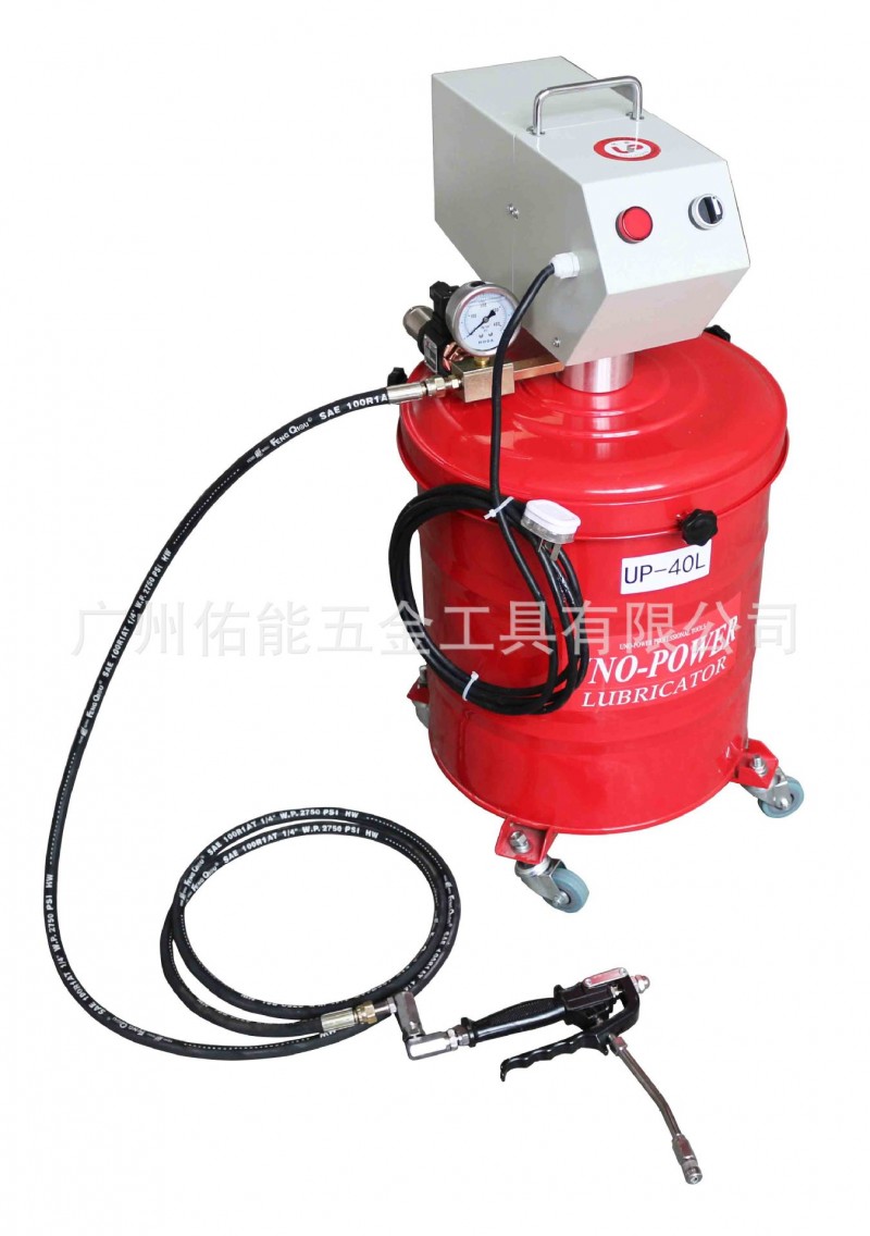 臺灣佑能UNO-POWER電動黃油機 電動註油器UP-40L 40升工廠,批發,進口,代購