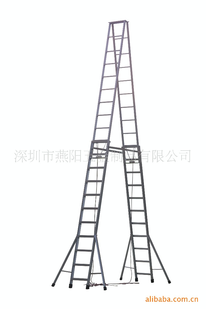 原廠供應普通6米雙側升降梯  double side extension ladder工廠,批發,進口,代購