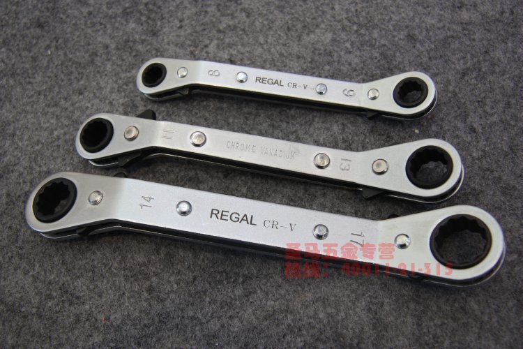 【臺灣力高REGAL】快速扳手 雙頭棘輪扳手 棘輪梅花扳手 6-21mm工廠,批發,進口,代購