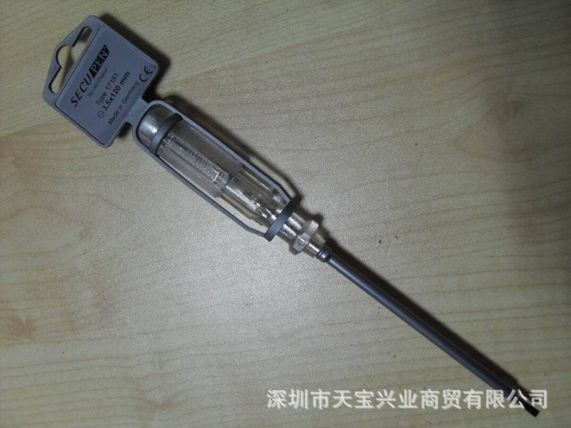 供應德國工具 Secupen電筆 3.5×120mm 交流電壓測試電筆 測電筆批發・進口・工廠・代買・代購