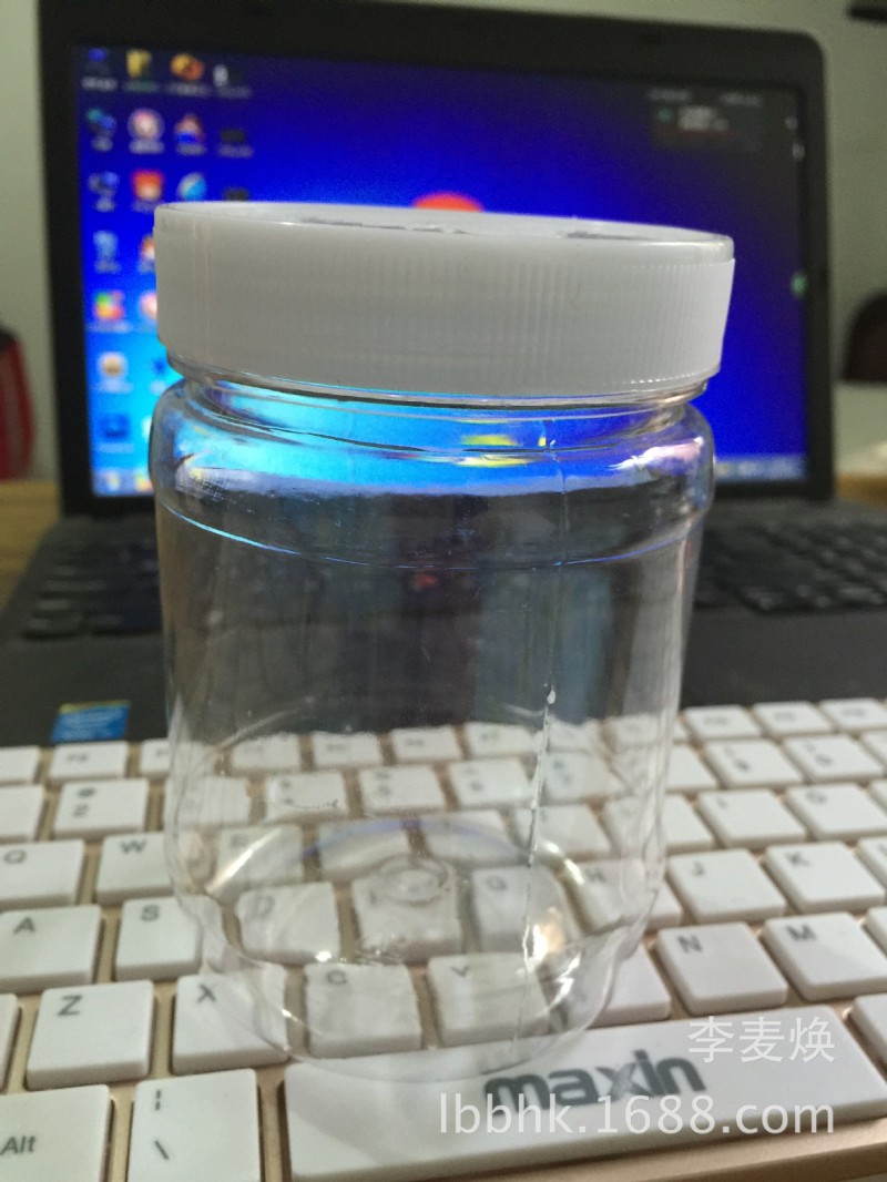 加厚型PET透明1斤蜂蜜塑料瓶500g方,圓果醬乾果罐子，100元200個工廠,批發,進口,代購