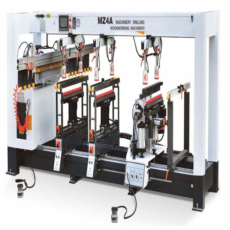 四排鉆孔機 MZ4A 專業生產 半自動木工機械設備工廠,批發,進口,代購