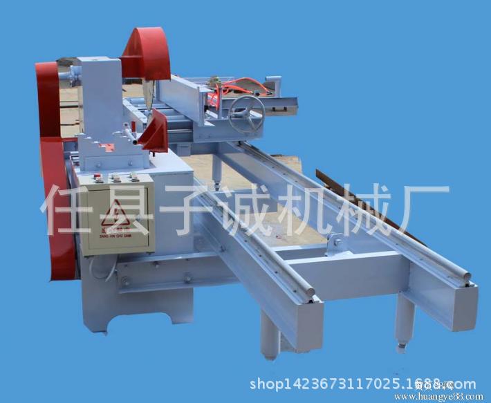 專業定製新型圓木推臺鋸 、 圓木多片鋸等木工機械 長度可定做。工廠,批發,進口,代購