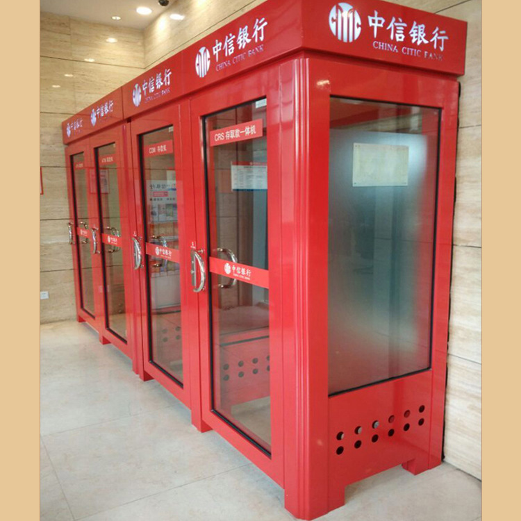 中信銀行 4連身 多媒體查詢 存取款一體機 ATM防護艙 廠傢工廠,批發,進口,代購