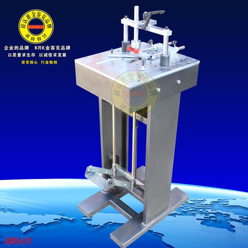 金容克腳踏式釘角機  裝裱十字繡相框機器機械 不用氣電 可打硬木工廠,批發,進口,代購